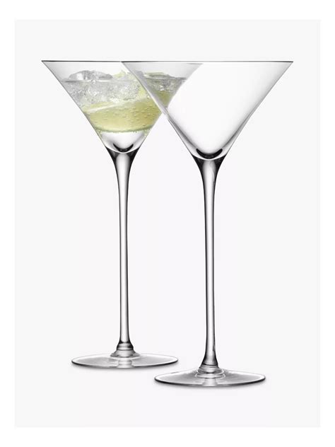 Lsa International Bar Collection Cocktail Glasses Set Of 2 275ml At John Lewis And Partners
