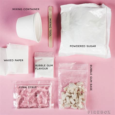 Make Your Own Bubble Gum Kit The Green Head