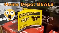 Home Depot MUST SEE CLEARANCE and SALE DEALS on Tools, mowers and BBQ's