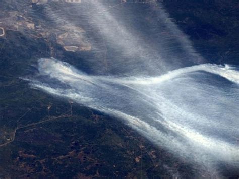 View From Space Massive Canadian Wildfire Pictures Cbs News