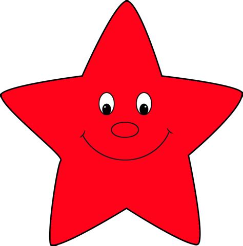 Red Star Star Clipart Star Cartoon Png Download Full Size