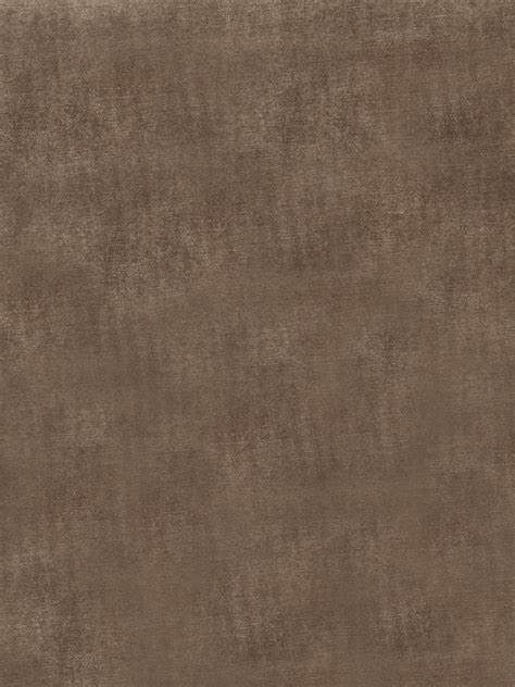 Brown Brown Solid Velvet Upholstery Fabric