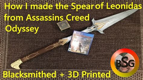 How I Made The Spear Of Leonidas From Assassins Creed Odyssey Presented