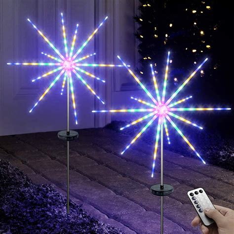 Solar Feuerwerk Lichterkette Außen LED Stern Kaufland de