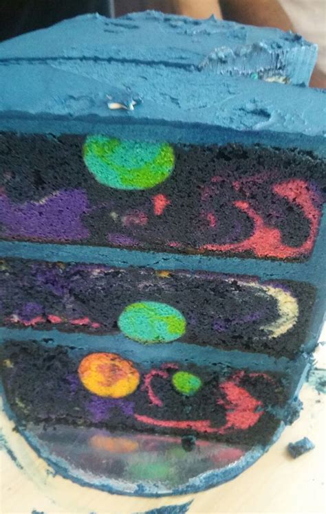 Place the fish cakes on a baking sheet and continue until the remaining mixture is finished. Space Cake With A Hidden Galaxy Inside | Bored Panda