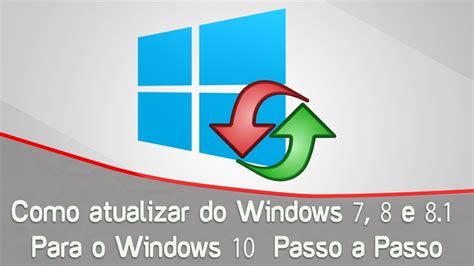 Como Atualizar Do Windows E Para O Windows Passo A Passo YouTube