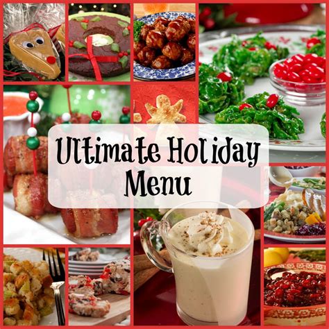 I will gladly share my menu and recipes with you in just one moment. Ultimate Holiday Menu: 350+ Recipes for Christmas Dinner ...
