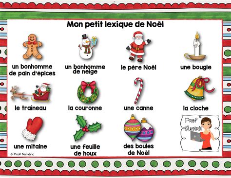 Noëlfête De Noël 24 Mots étiquettes Script Et Cursif Learning