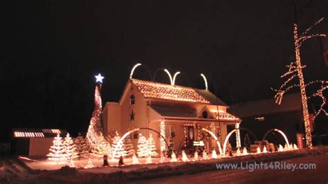 Music Box Dancer Lights For Riley 2012 Christmas Light Show Youtube