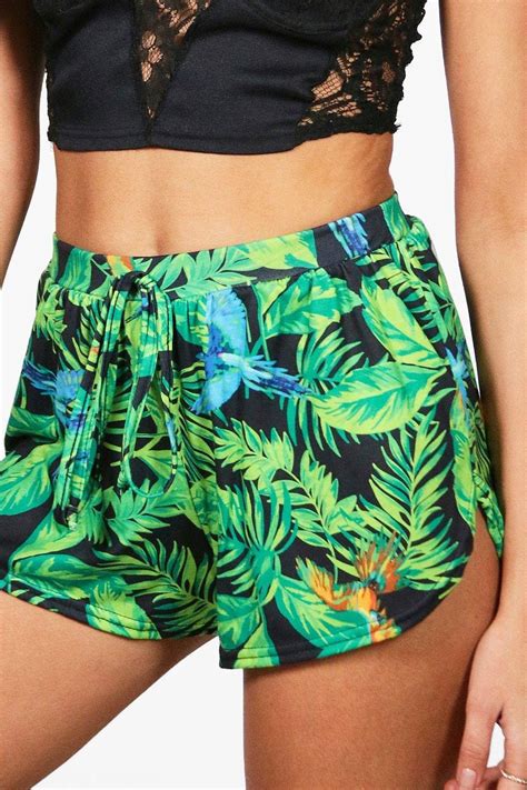 Tropical Print Shorts Trend Would You Wear It