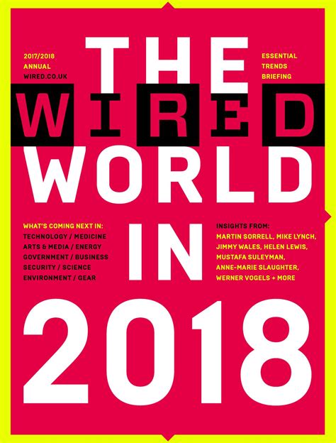 WIRED UK Magazine - The WIRED World in 2018 | WIRED UK
