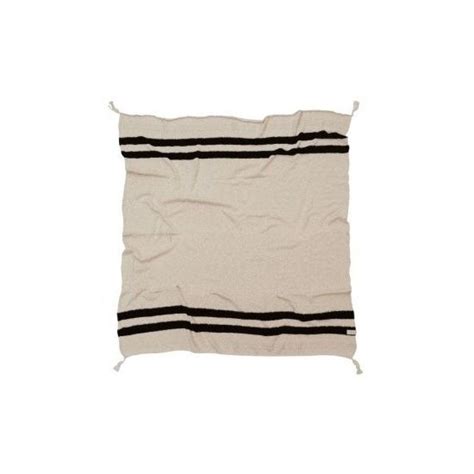 Natural Stripes Washable Blanket Lorena Canals Knitted Blankets