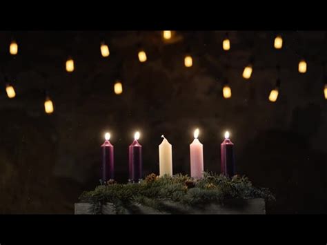 Rustic Christmas Advent Candles Week 4 Motion Worship Worshiphouse