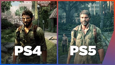 The Last Of Us Part 1 Ps5 Vs Tlou Remaster Ps4 💥 Match 4k Ps5