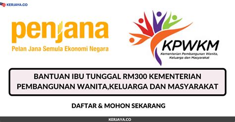 Bantuan ibu tunggal khas penjana sebanyak rm300 khas kepada ibu tunggal yang layak. Daftar Mohon Bantuan Ibu Tunggal RM300 Kementerian ...
