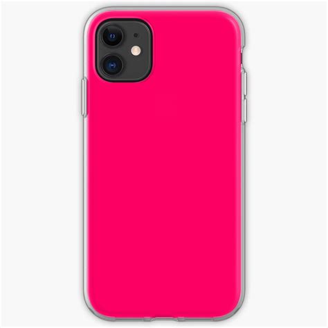 Super Bright Fluorescent Pink Neon Iphone Case And Cover By Podartist