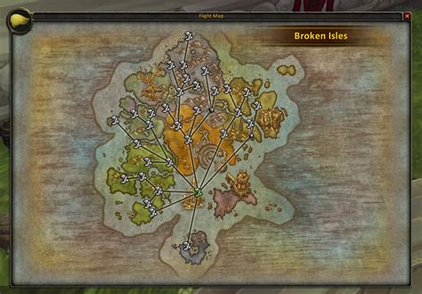 30 Classic Wow Flight Path Map Maps Database Source