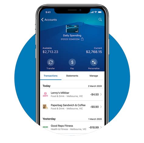 It's the safe, fast, and free mobile banking* app. Premium Cash Management account | ANZ
