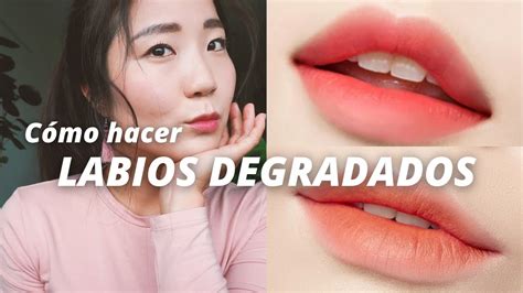Maquillaje De Labios Degradados Coreanos Paso A Paso ¡k Beauty Ana