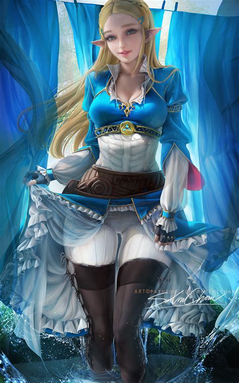 Princess Zelda Zelda No Densetsu Image By Sakimichan 2612308