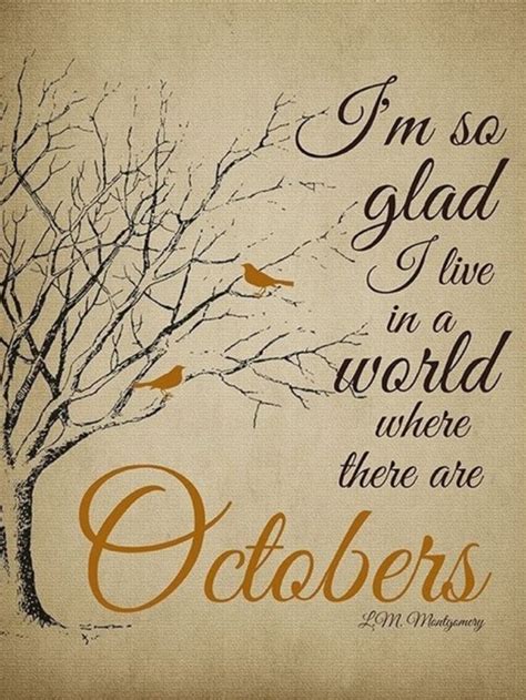 October Fall Autumn Quotes Quotesgram