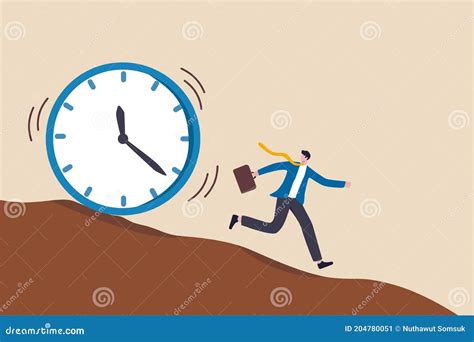 Run Out Of Time Work Deadline Time Countdown Or Time Management