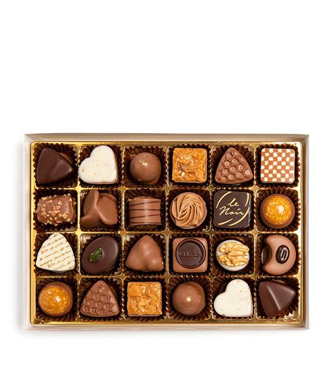 Läderach Chocolatier Suisse Classic Piece Praline Chocolate Box g Harrods UK