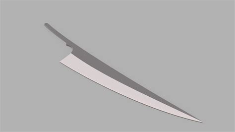 Stl File Bleach Series Cosplay Ichigo S Imperfect Zangetsu Sword