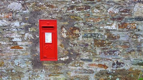 Red Post Box Free Stock Photo Public Domain Pictures
