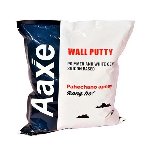 Aaxe Polymer White Cement Silicon Based Wall Putty At Rs 30kg Cement