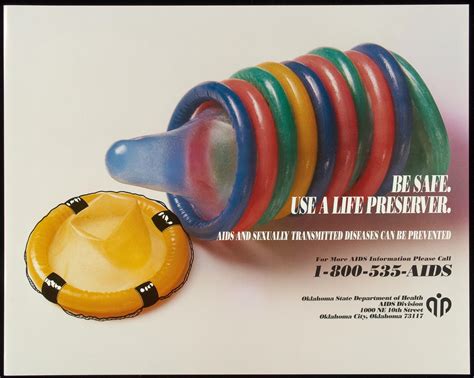 Be Safe Use A Life Preserver Aids And Sexually Transmitted Diseases