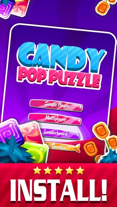 Candy Pop Puzzle Christmas 2015 Soda Pop Crush Match 3 Candies Game