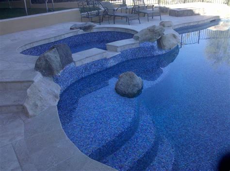 Beautiful Pool Jewelz All Glass Tile Pool And Spa Beautiful Pools