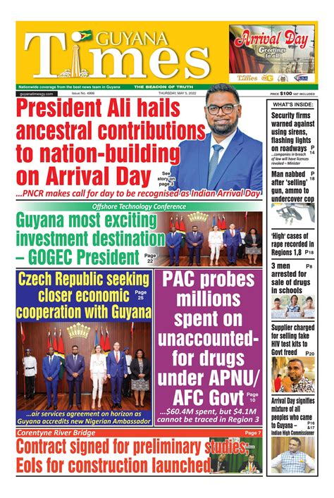 Guyana Times Thursday May 5 2022 By Gytimes Issuu