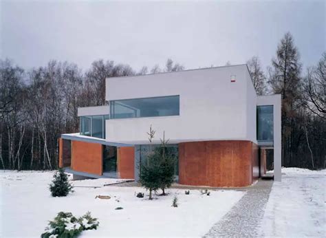 Polish House Modern Architecture Poland Broken House E Architect