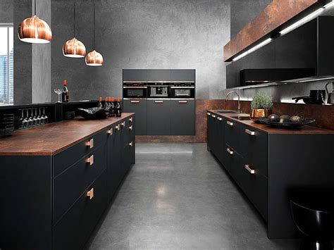 Dark grey kitchen cabinets with copper handles 3. Kitchen Design Trends 2016 - 2017 - InteriorZine