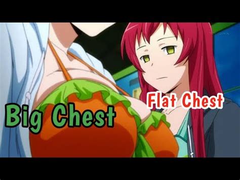 Hilarious Flat Oppai V S Big Oppai Anime Girls YouTube