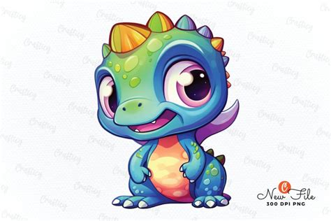 Cute Baby Dinosaurs Stickers Png 3085741