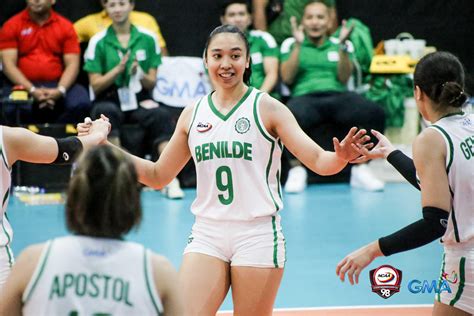 Benilde S Gayle Pascual Proud Of Lady Blazers Composure In Five Set