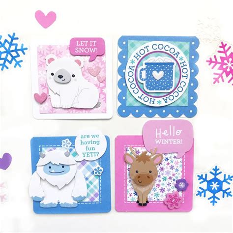 Doodlebug Design Inc Blog Winter Wonderland Cards With Tya Winter