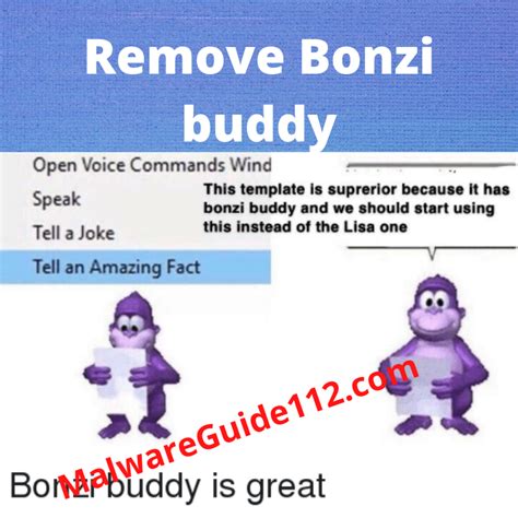 Remove Bonzi Buddy Malware Guide