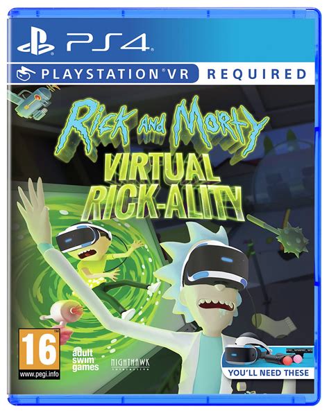 Rick And Morty Virtual Rickality Ps Vr Game Ps4 Reviews