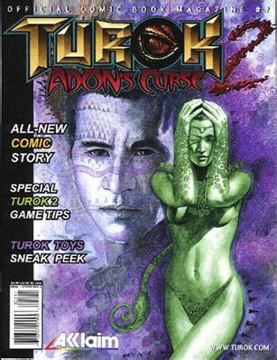 Turok Official Comic Book Magazine 2 A Nov 1998 Magazine By Acclaim