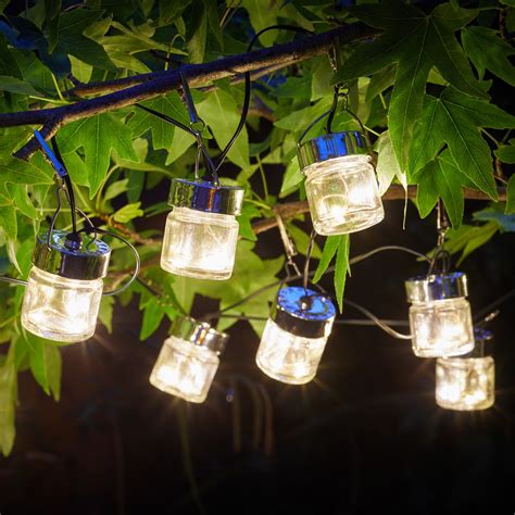 Solar Firefly Jar Led Fairy Lights