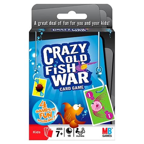 Crazy Old Fish War Card Game Hasbro Games Games
