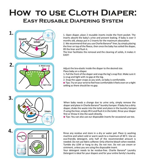 4 Steps System Easy Reusable Diapering System These Are Easy