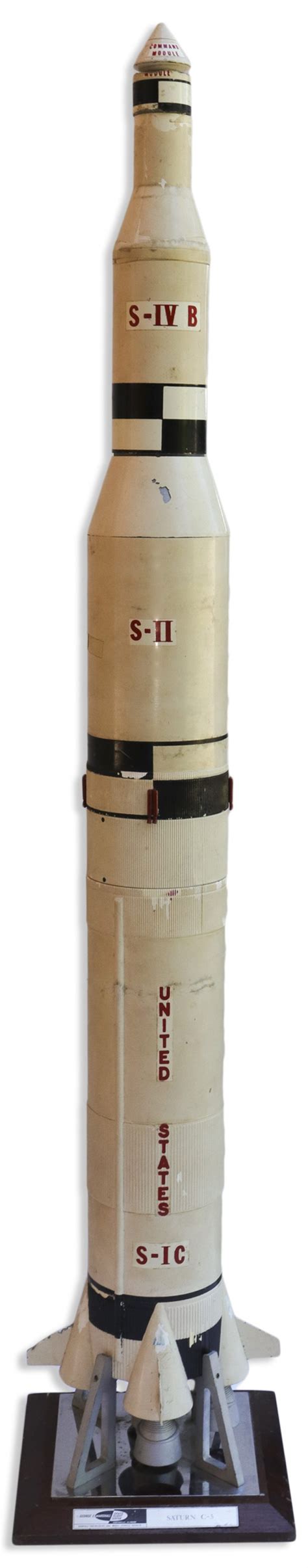 Sell Or Auction Your Original Vintage Apollo 11 Saturn V Rocket Model