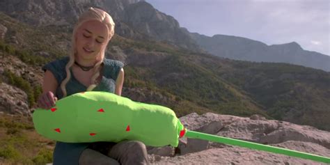 Game Of Thrones Crew Loves Dragon Prop On Set Business Insider