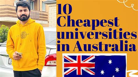 10 Cheapest Universities In Australia Youtube