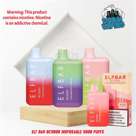 New Elf Bar Bc5000 Disposable 5000 Puffs In Uae